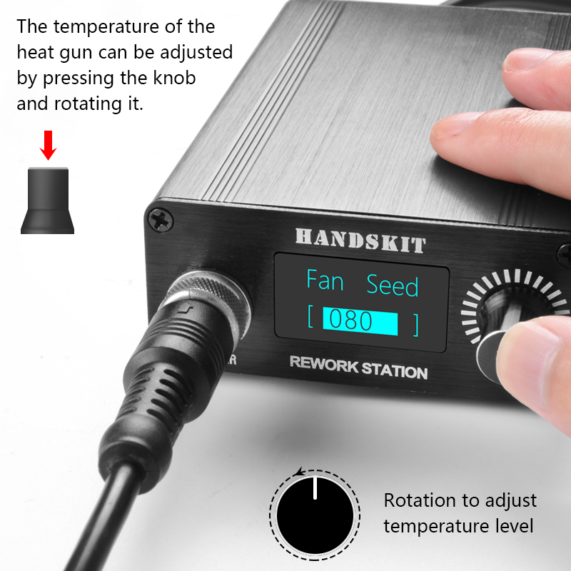 T12 Heteluchtpistolen OLED Dig - Hot Air Rework Station T12 recensie en prijs