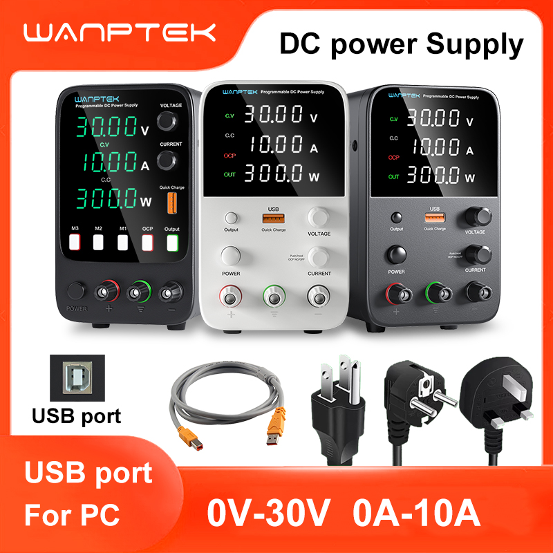 Wanptek Laboratoriumvoeding 30 - Programmable Dc Power Supply 30V 10A recensie en prijs